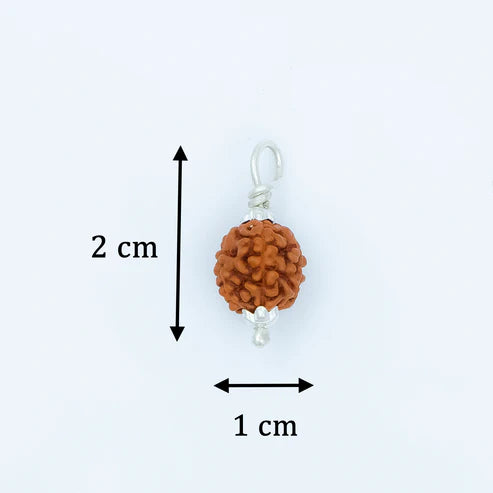 Silver Rudraksha Classic Pendant - Aggarwal jewels