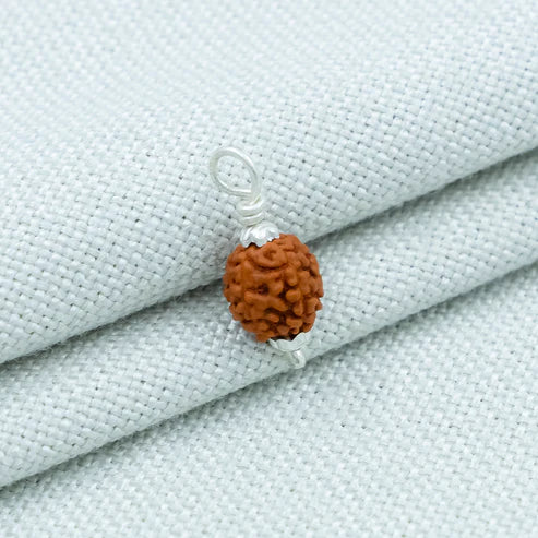 Silver Rudraksha Classic Pendant - Aggarwal jewels