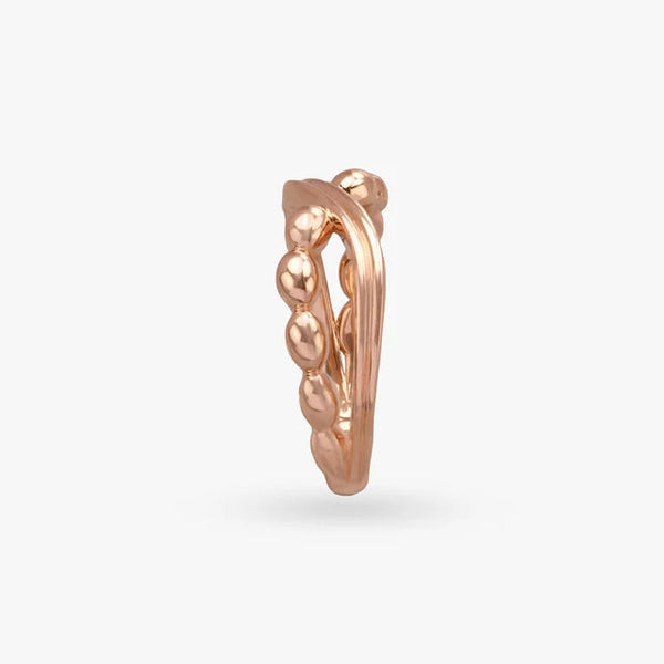 Sphere Chic Gold Finger Ring - Aggarwal jewels