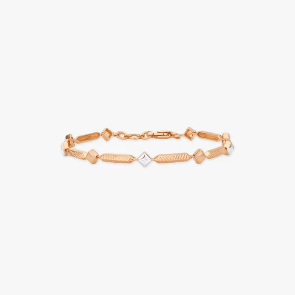 Prism Glow Gold Bracelet - Aggarwal jewels