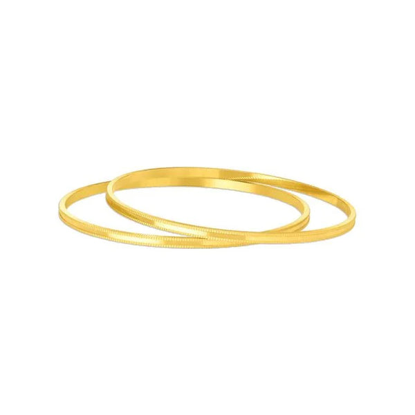 Minimalistic Gold Bangle - Aggarwal jewels
