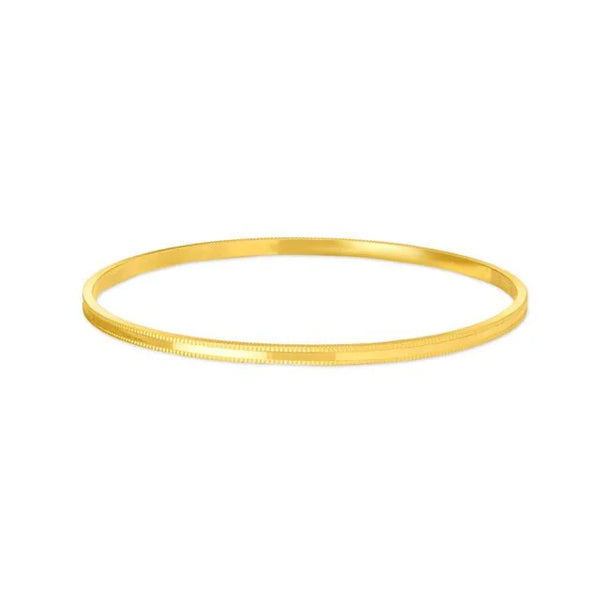 Minimalistic Gold Bangle - Aggarwal jewels