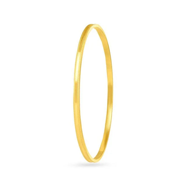 Minimalistic Gold Bangle - Aggarwal jewels