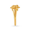 Glorious 22 Karat Yellow Gold Floral Ring - Aggarwal jewels