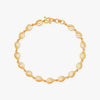 Wavy Gold Bracelet - Aggarwal jewels