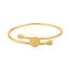 Traditional Temple Gold Bangle - Aggarwal jewels