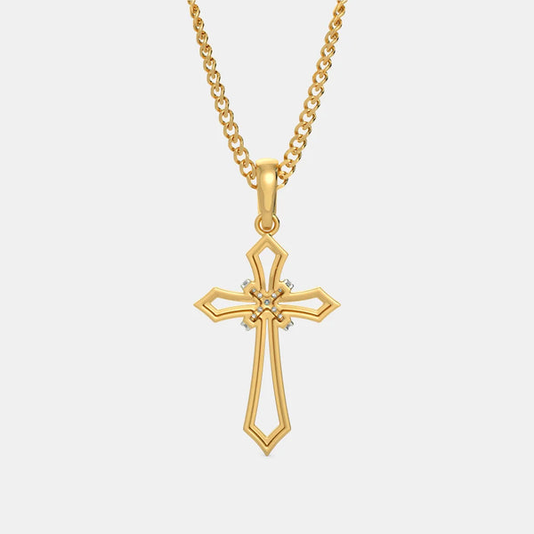 The Aron Cross Pendant - Aggarwal jewels