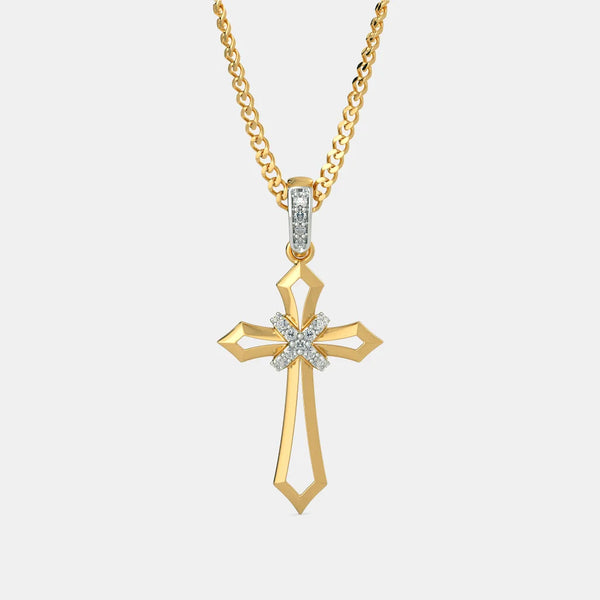 The Aron Cross Pendant - Aggarwal jewels