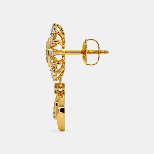 The Asra Drop Earrings - Aggarwal jewels