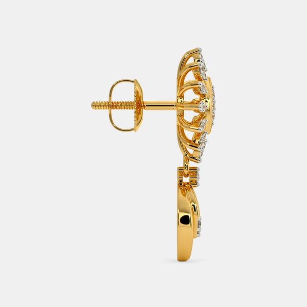 The Asra Drop Earrings - Aggarwal jewels