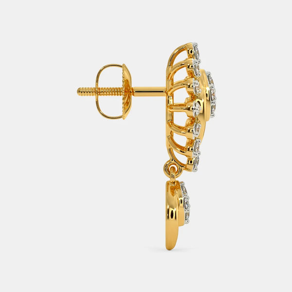 The Azna Drop Earrings - Aggarwal jewels