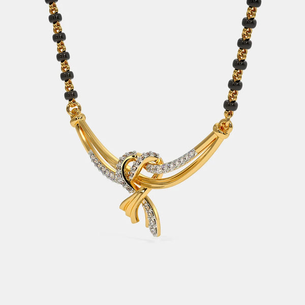 The Rudrani Mangalsutra Pendant - Aggarwal jewels