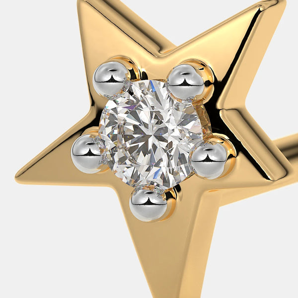 The Wishing Star Stud Earrings - Aggarwal jewels