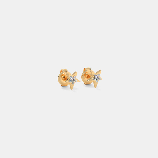 The Wishing Star Stud Earrings - Aggarwal jewels