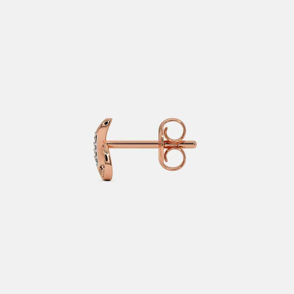 The Zuly Multi Pierced Stud Earrings