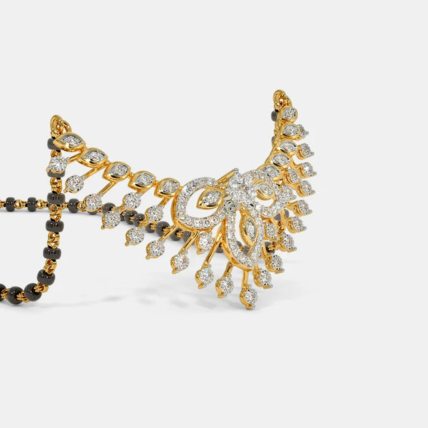 The Saija Mangalsutra Pendant - Aggarwal jewels