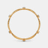 The Glimmering Round Bangle