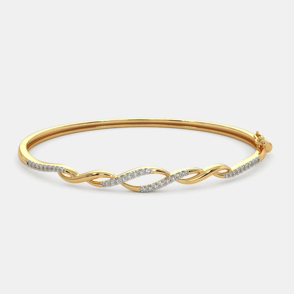 The Evita Oval Bangle