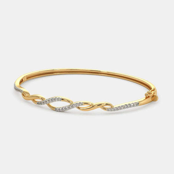 The Evita Oval Bangle