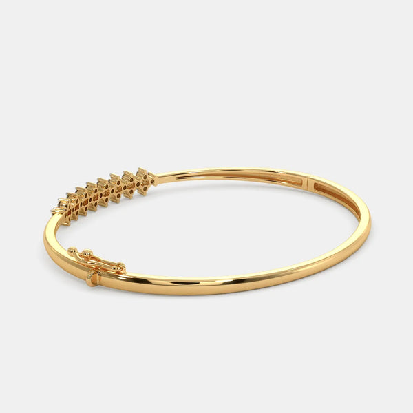 The Gracia Oval Bangle