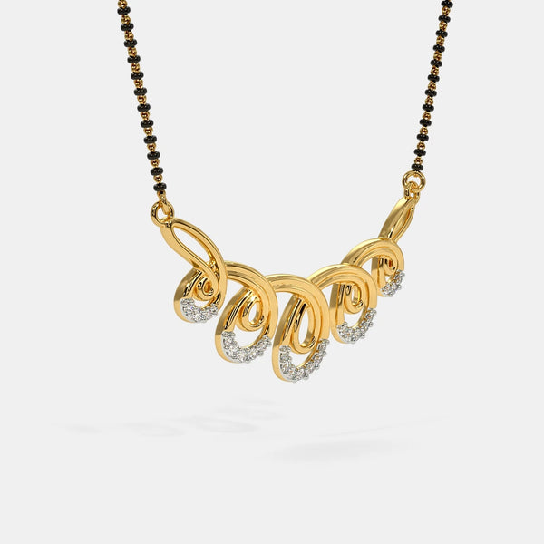 The Zanya Mangalsutra Pendant - Aggarwal jewels