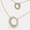 The Circle Around Petal Necklace - Aggarwal jewels