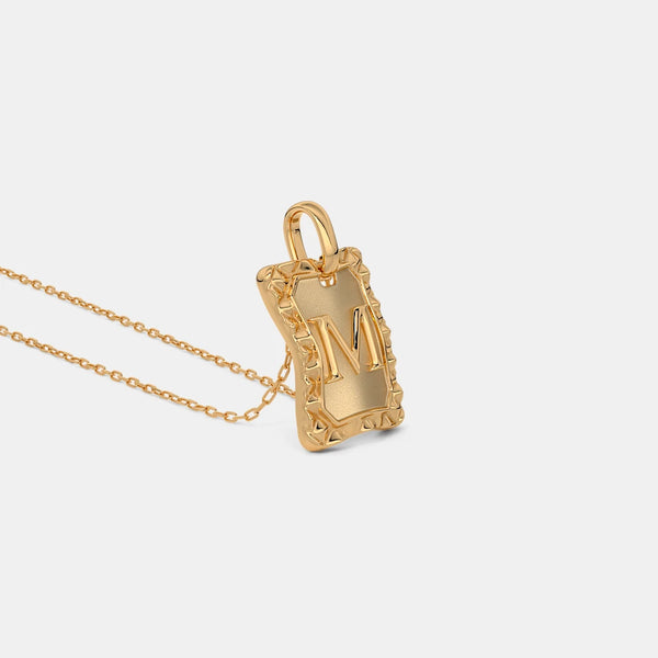 The Moxie M Pendant For Him - Aggarwal jewels