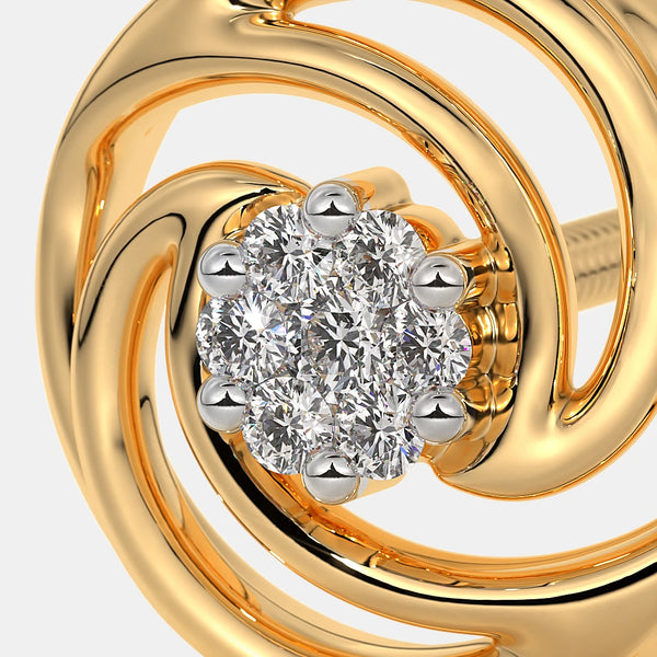 The Christa Stud Earrings - Aggarwal jewels