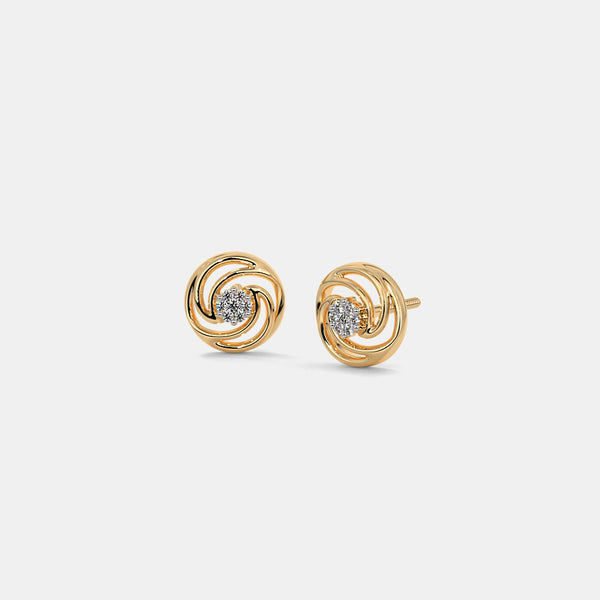 The Christa Stud Earrings - Aggarwal jewels
