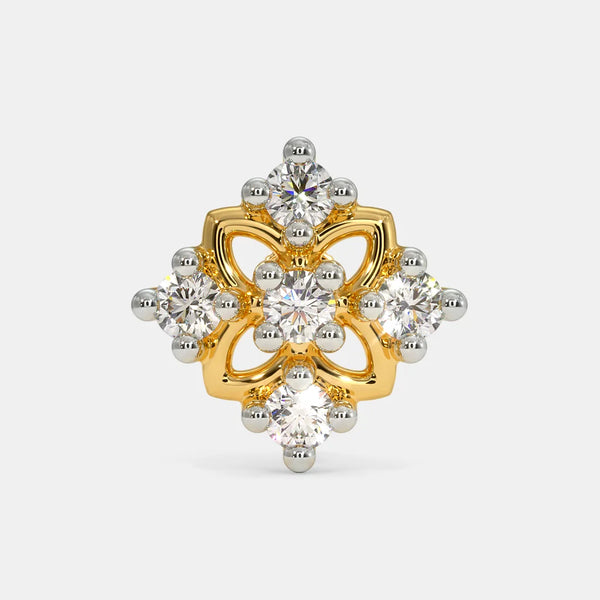 The Adika Nose Screw - Aggarwal jewels