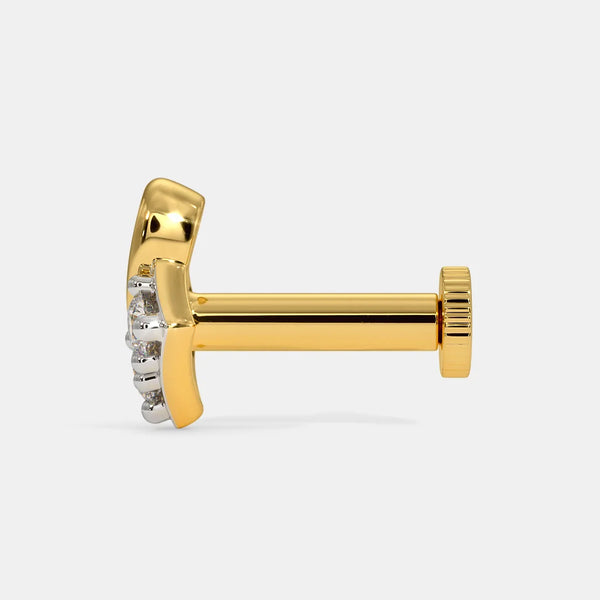 The Evanshi Nose Screw - Aggarwal jewels
