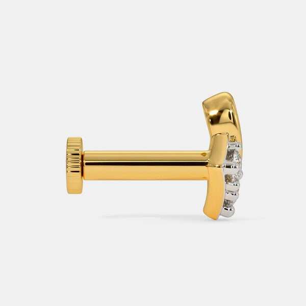 The Evanshi Nose Screw - Aggarwal jewels