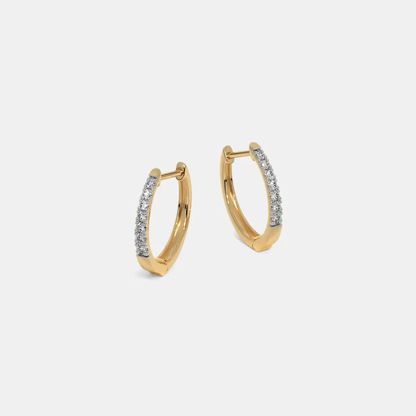 The Adisson Hoop Earrings - Aggarwal jewels