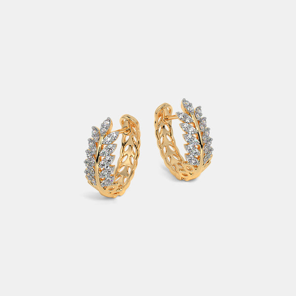 The Vicky Hoop Earrings - Aggarwal jewels