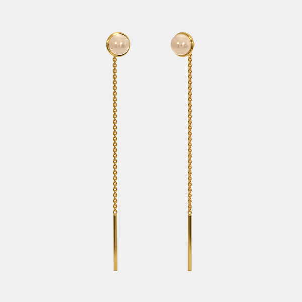 The Mustika Sui Dhaga Earrings - Aggarwal jewels