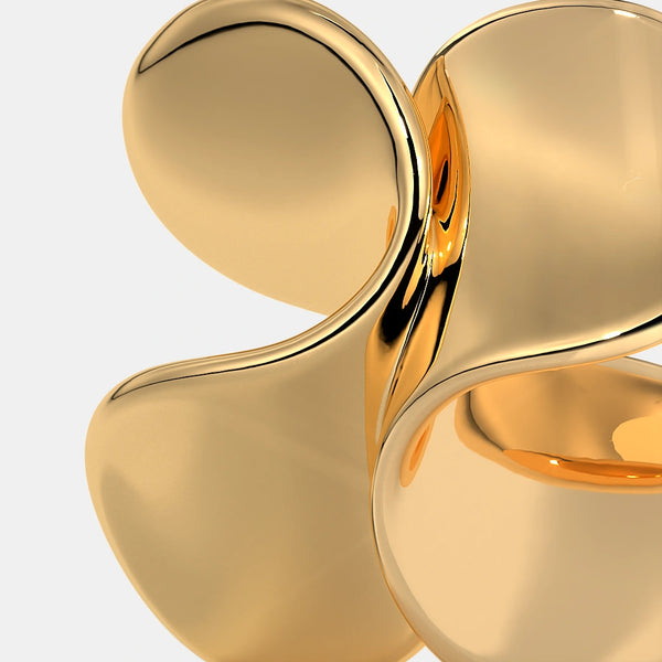 The Tenuous Curl Stud Earrings - Aggarwal jewels