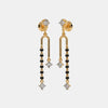 The Sohum Dangler Mangalsutra Earrings - Aggarwal jewels