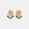 The Ameri Mangalsutra Stud Earrings - Aggarwal jewels
