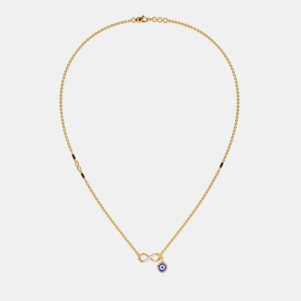 The Koyna Evil Eye Mangalsutra - Aggarwal jewels