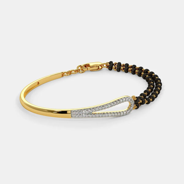 The Dayamayee Mangalsutra Bracelet - Aggarwal jewels
