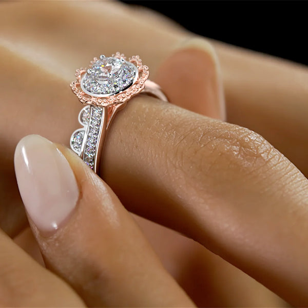 The Ullani Bridal Ring Set - Aggarwal jewels