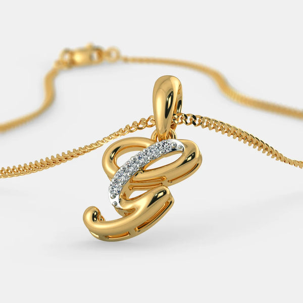 The Liham G Pendant - Aggarwal jewels