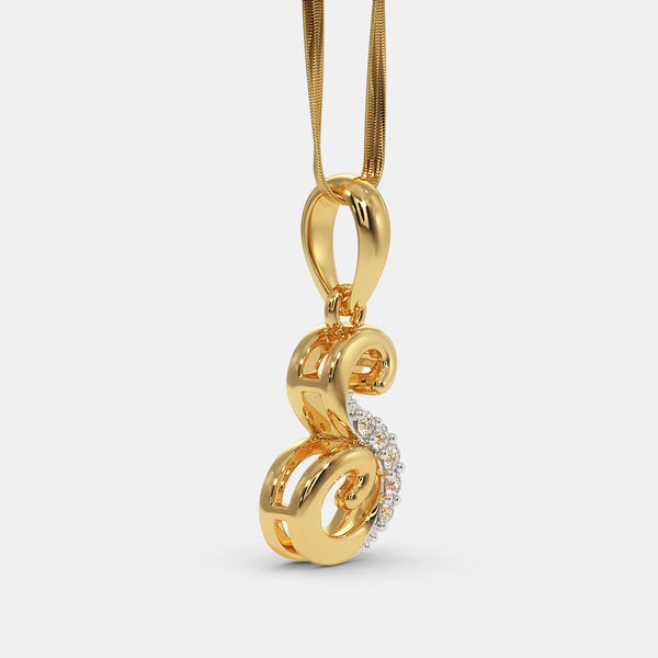 The Liham S Pendant - Aggarwal jewels