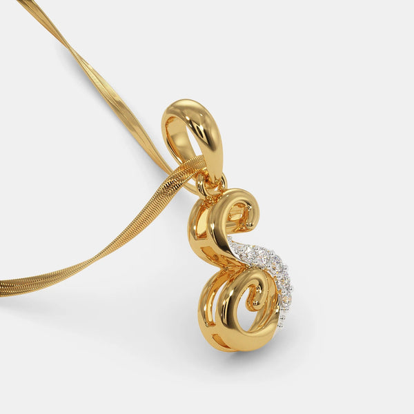The Liham S Pendant - Aggarwal jewels
