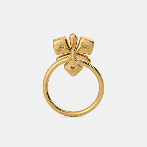 The Fuchsia Nose Pin - Aggarwal jewels