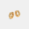 The Vivaciously Designed Huggie Earrings - Aggarwal jewels