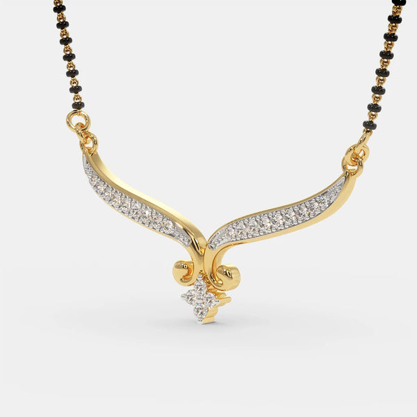 The Aditi Mangalsutra Pendant - Aggarwal jewels
