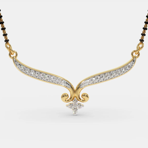 The Aditi Mangalsutra Pendant - Aggarwal jewels