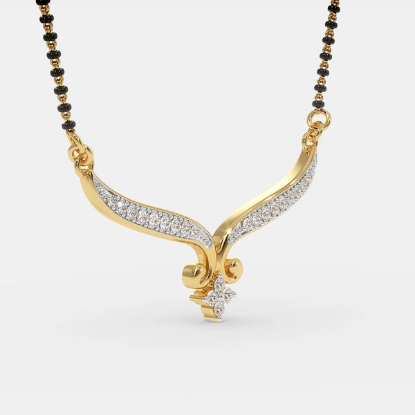 The Aditi Mangalsutra Pendant - Aggarwal jewels