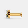 The Fuchsia Nose Screw - Aggarwal jewels